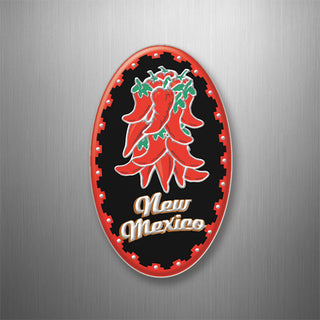 New Mexico   Chili Peppers Bunch 3D Magnet