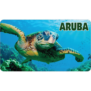 Aruba Turtle Photo Sticker