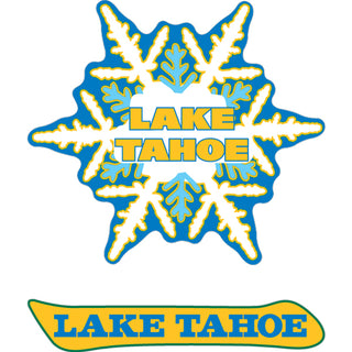Lake Tahoe Snowflake Sticker