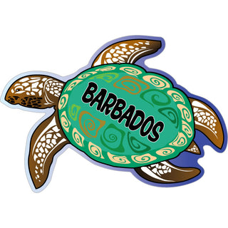 Barbados   Green Sea Turtle Sticker