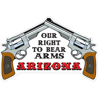 Arizona Our Right to Bear Arms Sticker