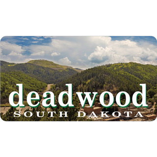 Deadwood  South Dakota   Deadwood Photo Sticker