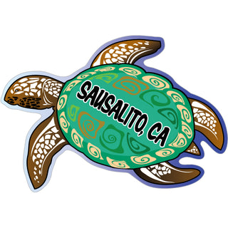 OK4 Sausalito  CA Green Sea Turtle Sticker
