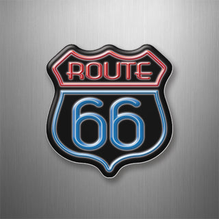 route 66 neon shield 3D Magnet