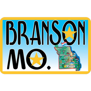 OK4 Branson Blue with Map Sticker