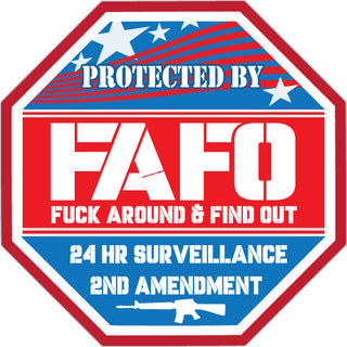 FAFO Fuck Around and Find Out Sticker