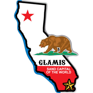 OK4 Glamis California Cutout (00770) Sticker