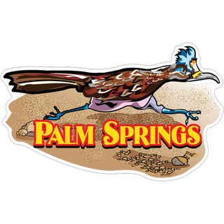 Palm Springs   Roadrunner Sticker