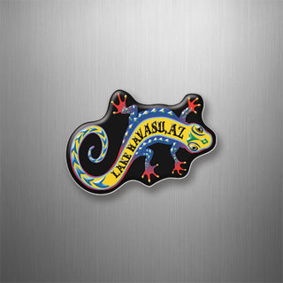 Lake Havasu  Az.   Colorful Gecko 3D Magnet