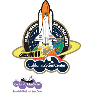 Endeavor Top View 2up Sticker