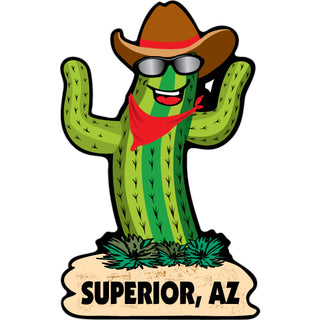 Superior AZ Happy Cactus (0429 00017 01) Sticker