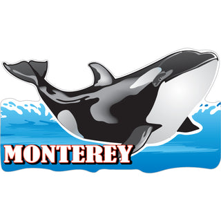 Monterey   Orca Sticker