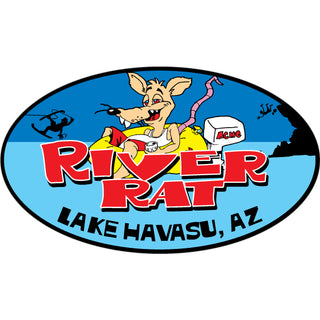 Lake Havasu  AZ   River Rat Sticker