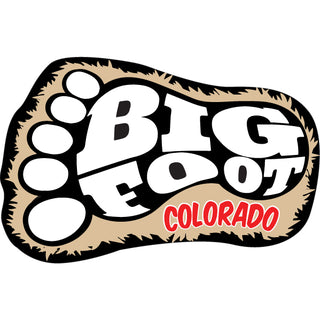 OK4 Colorado Bigfoot Fat Footprint Sticker
