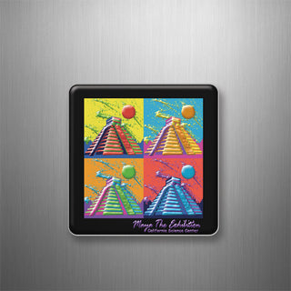 Maya the Exhibition Pop Art 3D Magnet