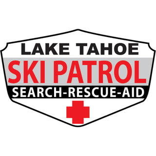 Lake Tahoe   Ski Patrol Shield Sticker