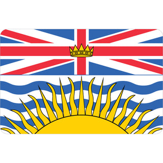 British Columbia Flag Sticker