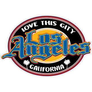 Los Angeles Love This City Sticker