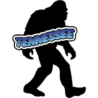 Tennessee Big Foot Silhouette Sticker