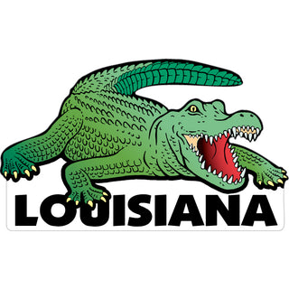 Louisiana   Alligator Sticker