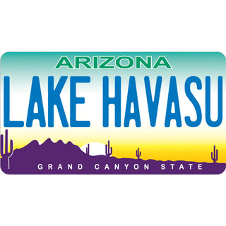 Lake Havasu   License Plate Sticker