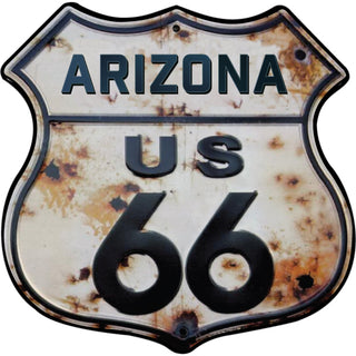 Arizona Route 66 Rusty Shield Sticker