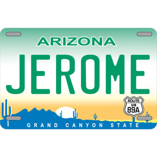 Jerome Arizona License Plate Sticker