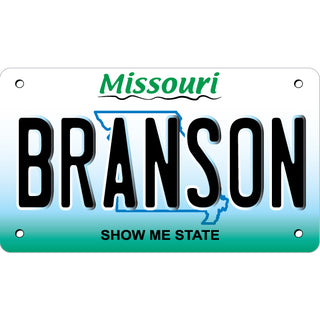 OK4 Branson Missouri License Plate Sticker