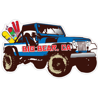 Big Bear  CA Off Road Jeep Sticker