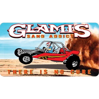 OK4 Glamis  CA Sand Addicts There is No Cure Sticker