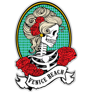 Venice Beach   Kartina Side View Sticker