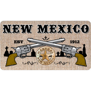 New Mexico   Western Pistol Gravestones Sticker