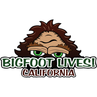 California Bigfoot Lives Sticker