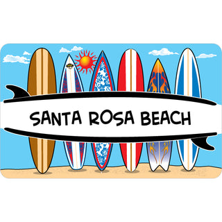 OK4 Santa Rosa  6 Surfboards Sticker