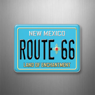 NEW MEXICO BLUE LICENSE PLATE 3D Magnet