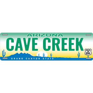 Cave Creek  Arizona LICENSE PLATE Sticker