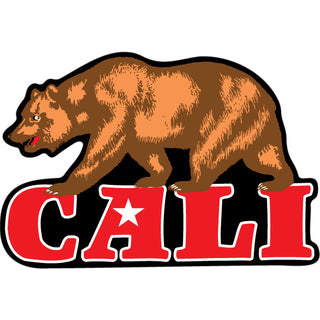 California   Cali Bear with Star Sticker