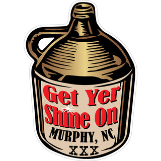 MURPHY NC Moonshine Jug Sticker