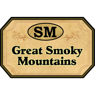 OK4 SM Great Smoky Mountains Cut Corners Sticker