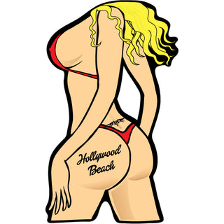 OK3 Hollywood Beach  FL Back Side Sticker