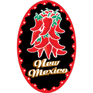 New Mexico   Chili Peppers Bunch Sticker