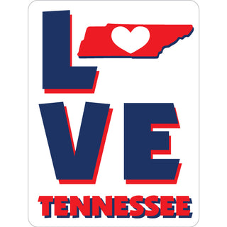 OK4 Tennessee I Love Sticker
