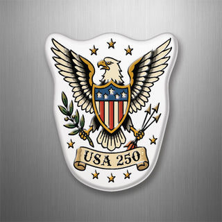 Novelty   Eagle Shield USA 250 Anniversary 3D Magnet