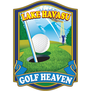 Lake Havasu   Golf Heaven Sticker
