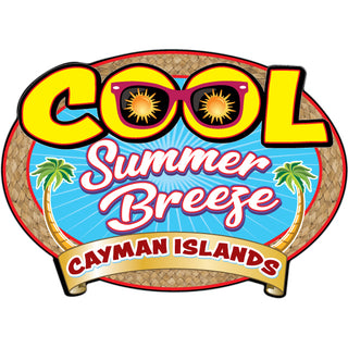 Cayman Islands B.W.I Cool Summer Breeze Sticker
