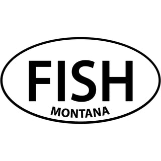 OK4 Montana Fish Euro Sticker
