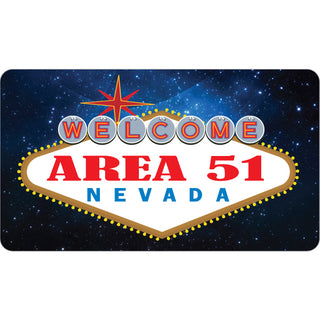 Area 51   Welcome Sign Sticker