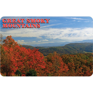 GREAT SMOKY MOUNTAINS FALL SCENERY PHOTO Sticker