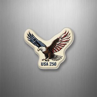 Novelty   Eagle With Flag Wings 3D Magnet