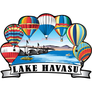 Lake Havasu   Hot Air Balloons Sticker